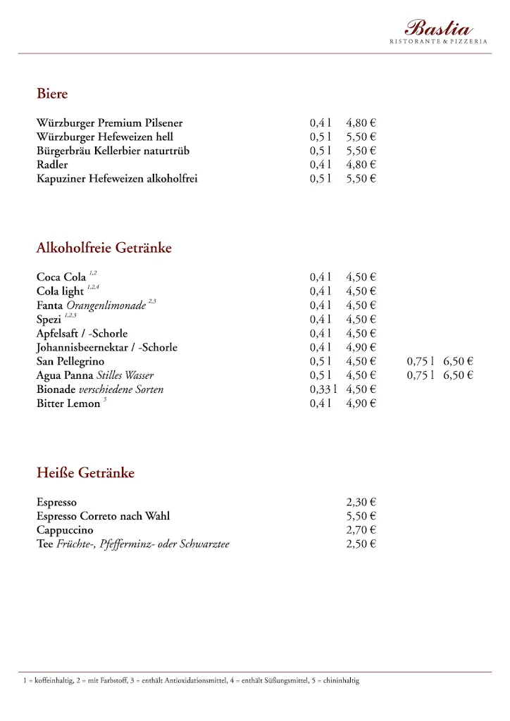 Menu_Ristorante Bastia_Höchberg_immagine_1