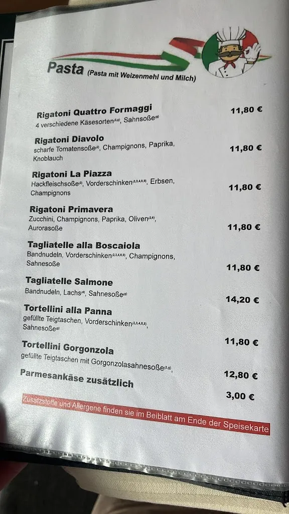 Menu_Ristorante Pizzeria La Piazza Höchberg_Höchberg_image_3