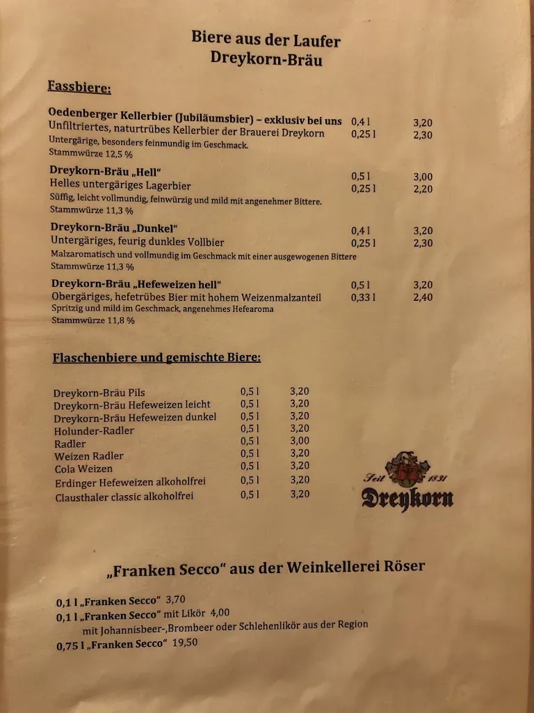 Menu_Schloss Oedenberg_Pegnitz_image_1
