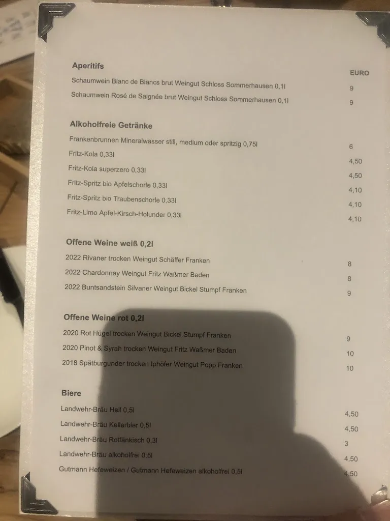 Menu_Kulinarium Restaurant_Pegnitz_immagine_1