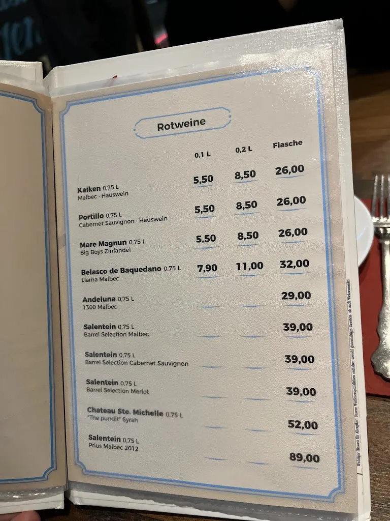 Menu_Casa Argentina_Nürnberg_image_2