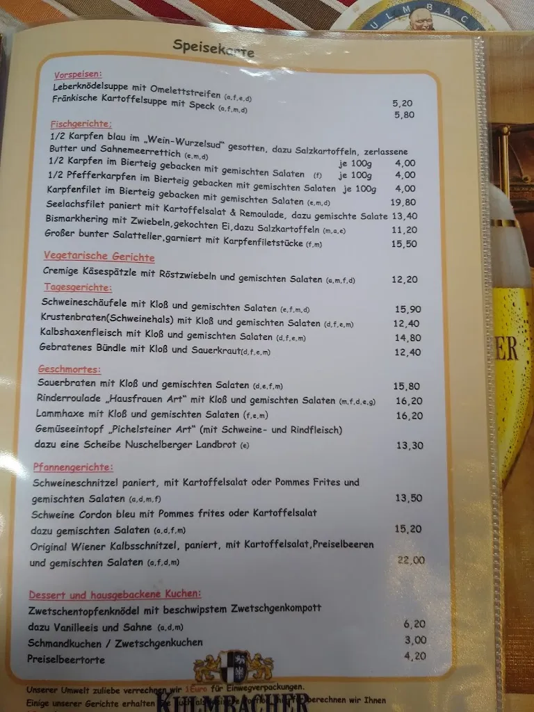 Menu_Hallerschlößchen - Melanie & Bernd Distler_Pegnitz_immagine_1
