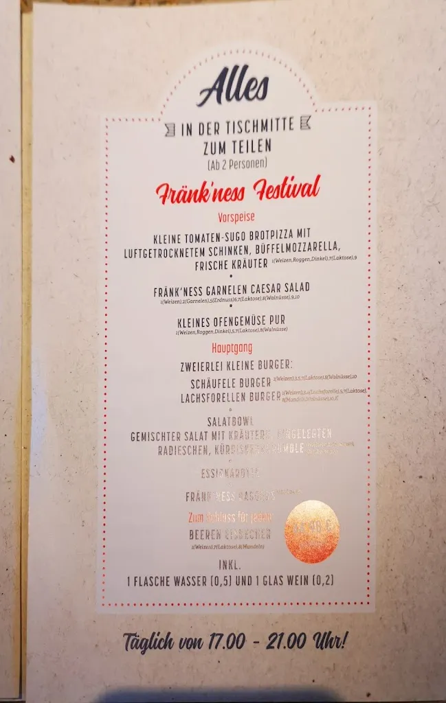 Menu_Fränk'ness_Nürnberg_immagine_3