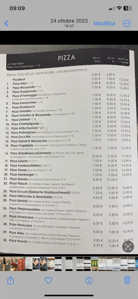 Menu_Pizzeria Farina Hilpoltstein_Hilpoltstein_immagine_1