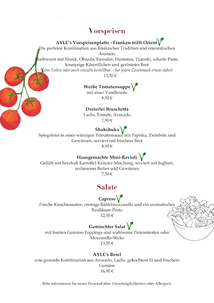 Menu_AYLE Restaurant_Herzogenaurach_image_1