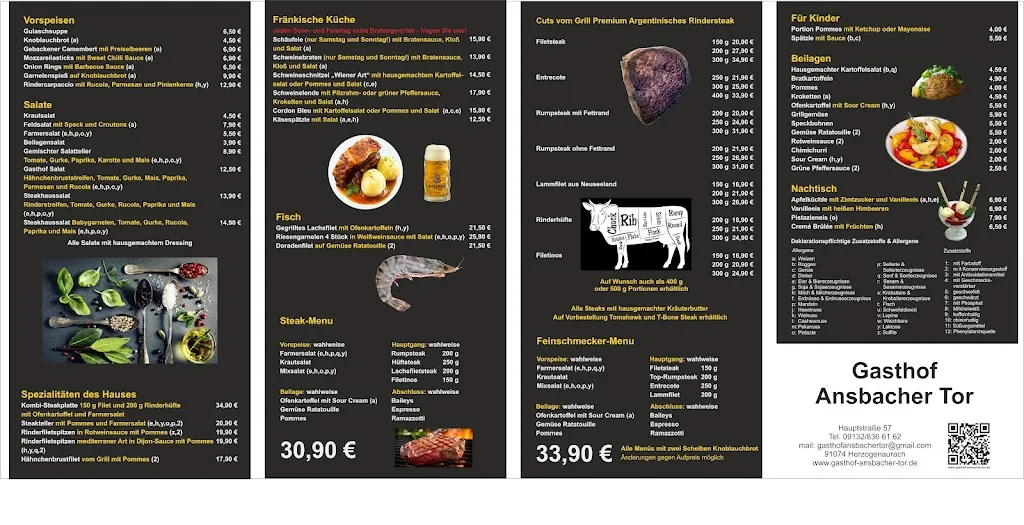 Menu_Gasthof Ansbacher Tor_Herzogenaurach_image_1