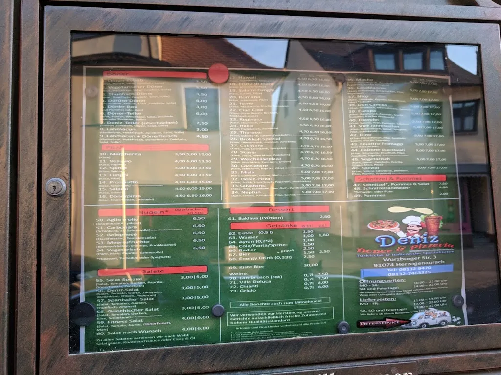 Menu_Deniz Döner und Pizzeria Herzogenaurach_Herzogenaurach_image_4