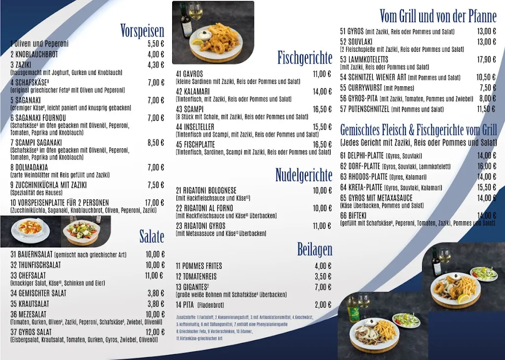 Menu_ASV Niederndorf Griechisches Restaurant_Herzogenaurach_image_1