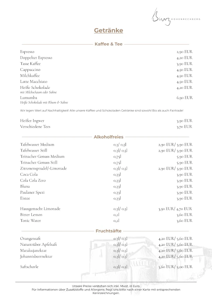 Menu_Burgschänke Hohenrechberg_Gmünd_immagine_2