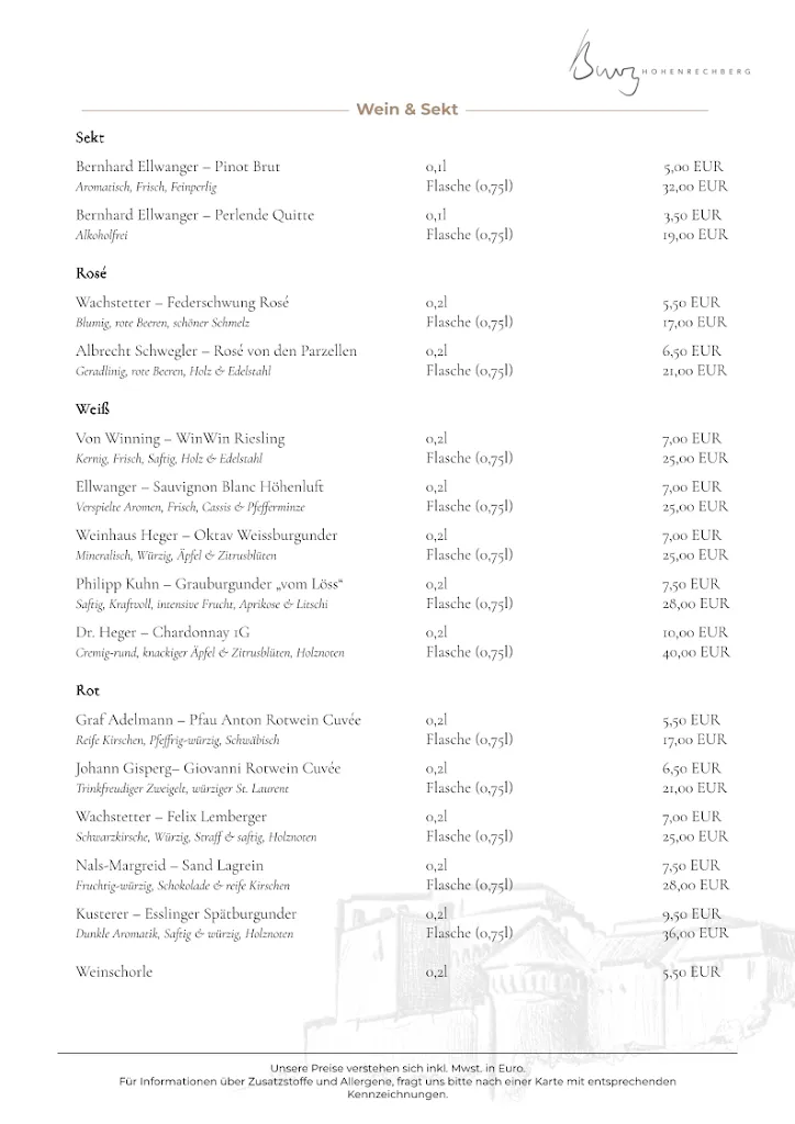 Menu_Burgschänke Hohenrechberg_Gmünd_immagine_4