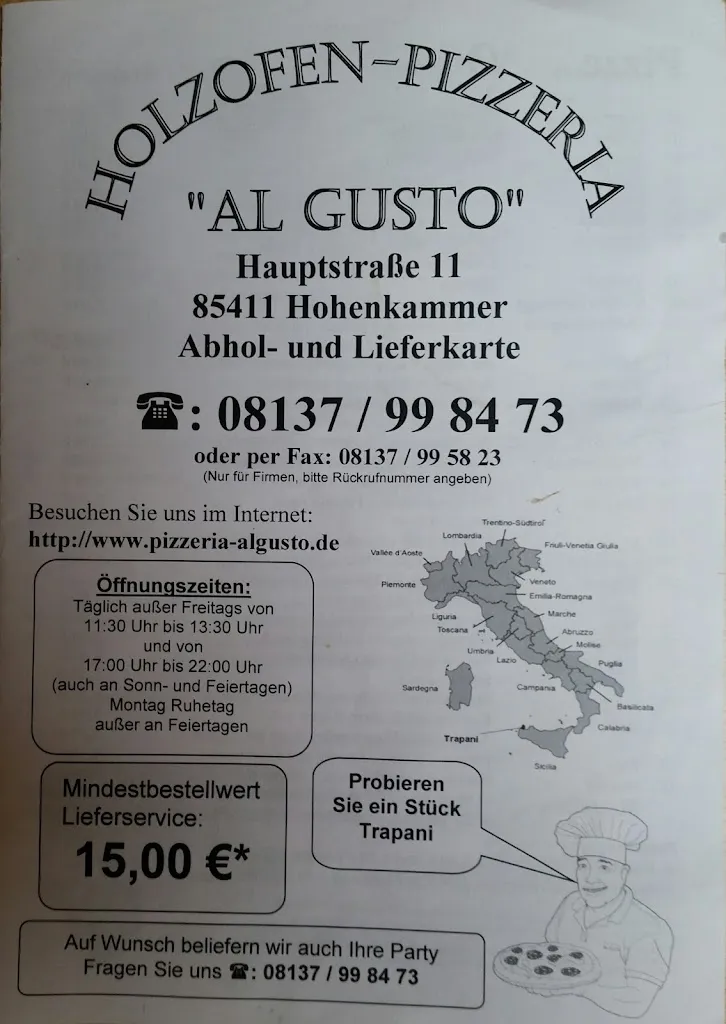 Menu_Holzofenpizzeria AL GUSTO_Hohenkammer_image_4