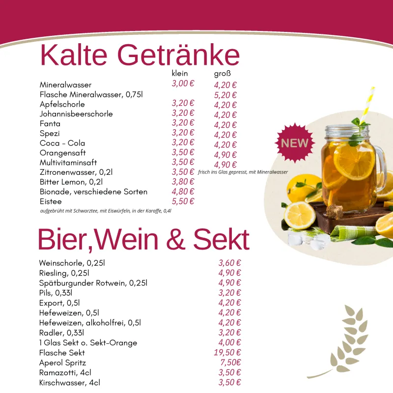 Menu_Bäckerei & Dorfcafé Kaltenbach_Hofstetten_image_1