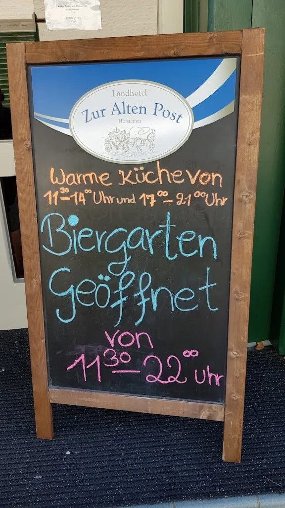 Menu_Landhotel Zur Alten Post GmbH_Hofstetten_immagine_1