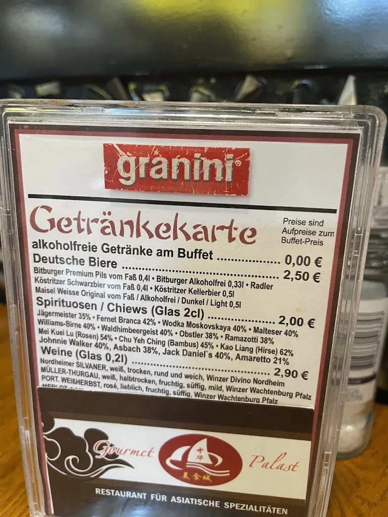 Menü_Gourmet Palast Hof_Hof_Bild_2