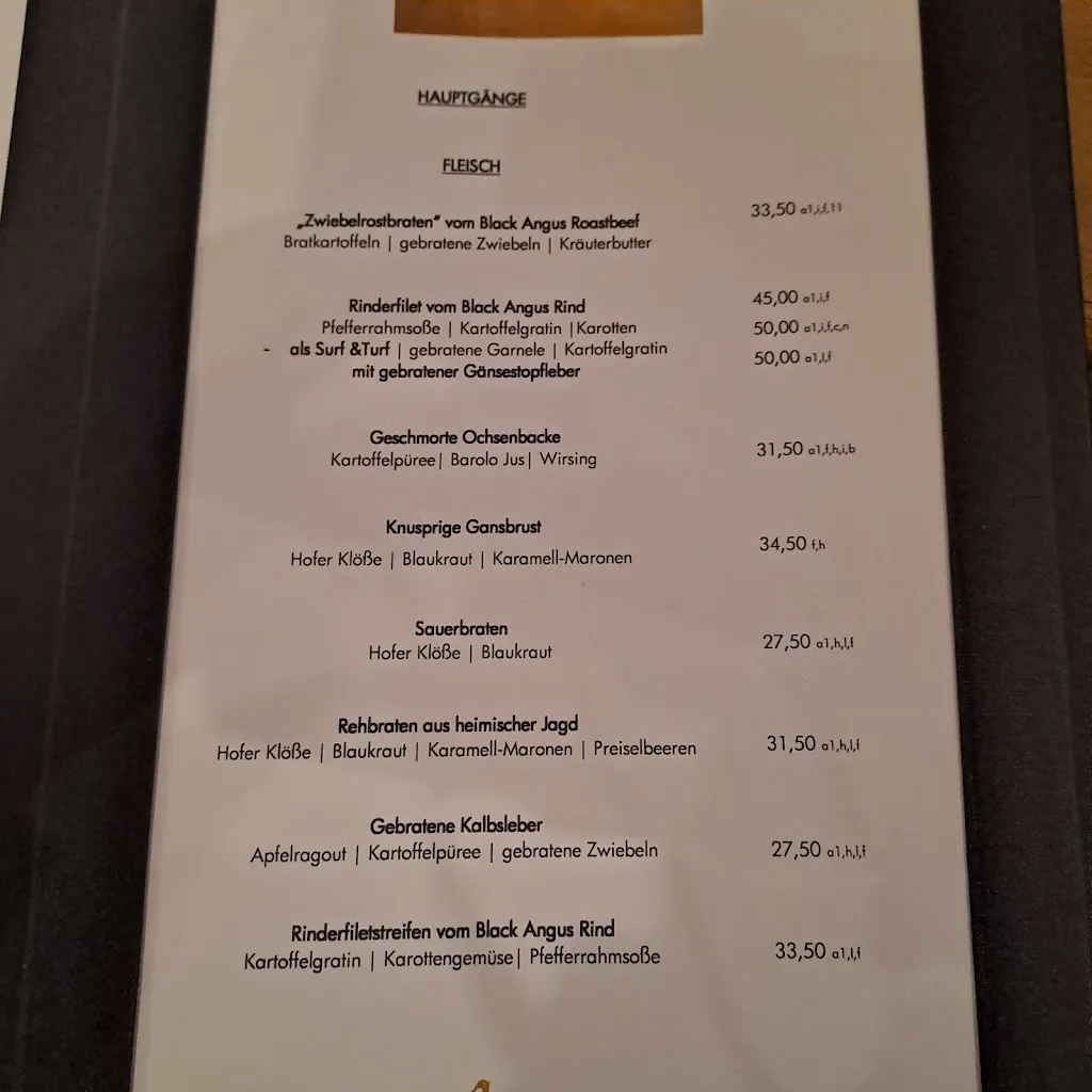 Menü_Restaurant Kastaniengarten_Hof_Bild_2