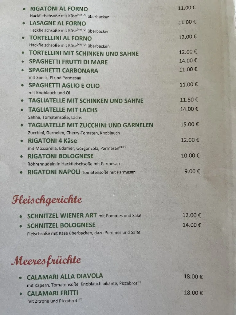 Menu_Pizzeria Café Lucania Bistro - Massimiliano Lauriola_Hollfeld_immagine_2