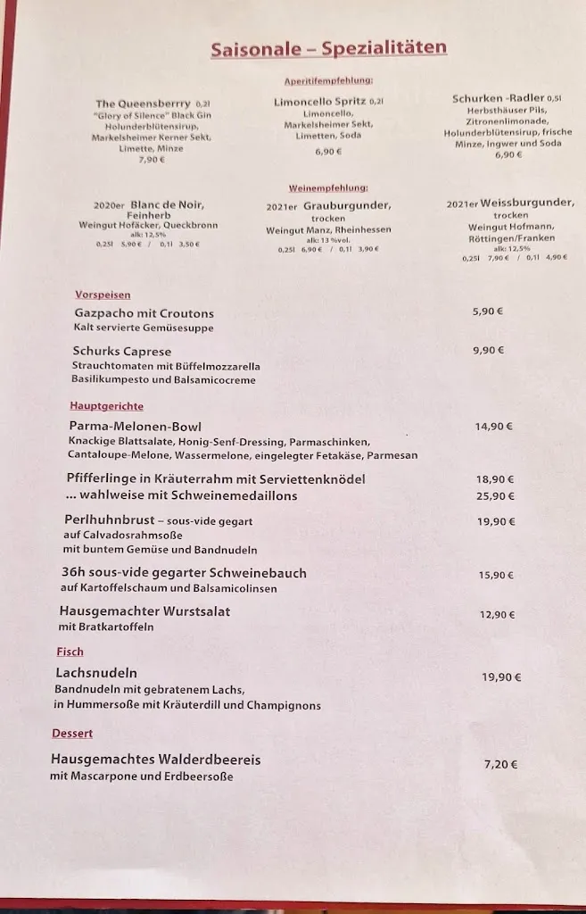 Menu_Schurk Markelsheim Weinlauben Restaurant_Mergentheim_image_1