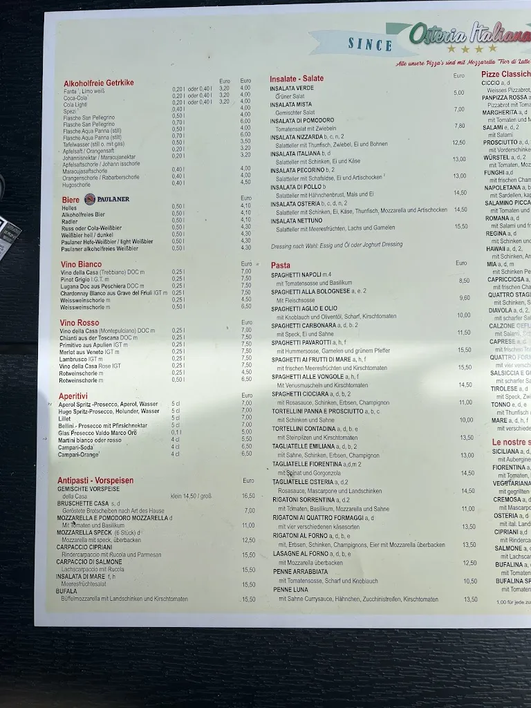 Menu_Osteria Italiana_Hohenpeißenberg_image_2