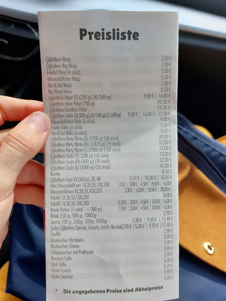 Cigköftem Amstetten_Austria_menu_image_1