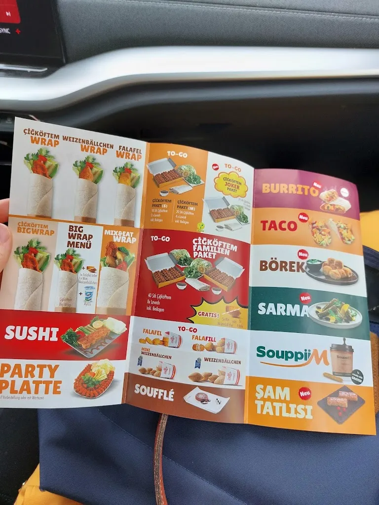 Menu_Cigköftem Amstetten_Austria_immagine_2