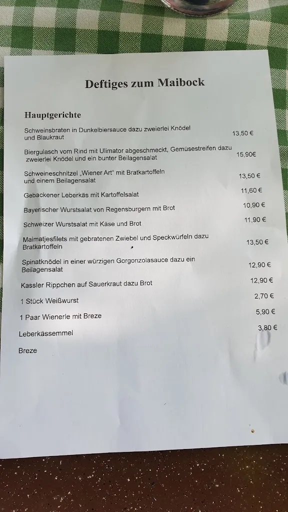 Menu_Gaststätte Dachs Bräustüberl_Oberbayern_immagine_2