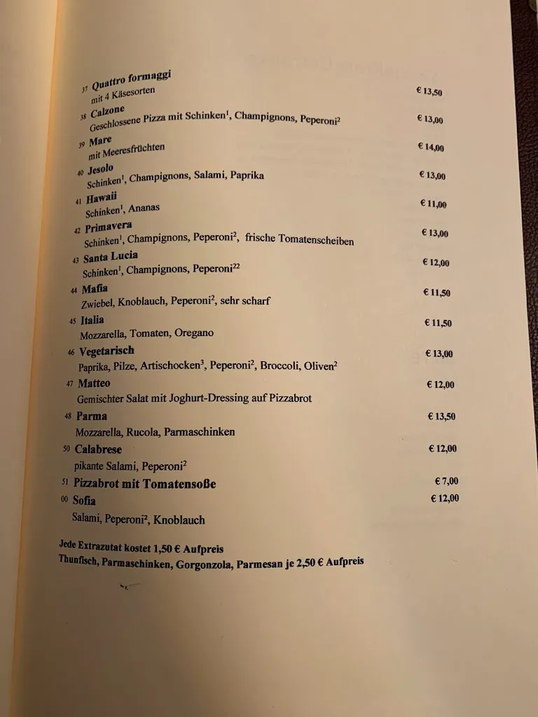 Menu_Ristorante Pizzeria Jesolo_Ichenhausen_image_2