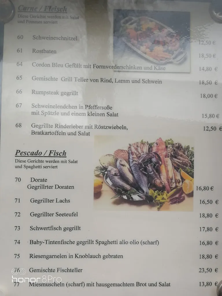 Menu_Restaurant El Bosque Ichenhausen_Ichenhausen_immagine_1