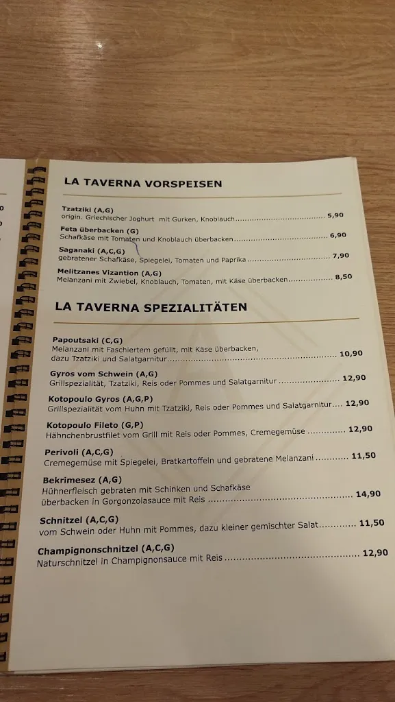 La Taverna_Austria_menu_image_1