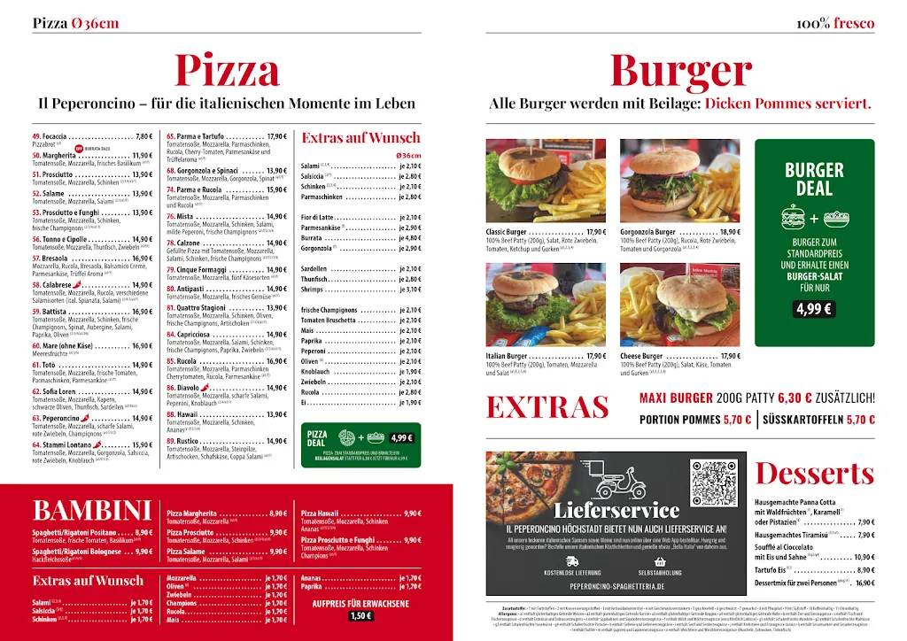 Menu_Il Peperoncino Höchstadt / Aisch_Höchstadt_image_1