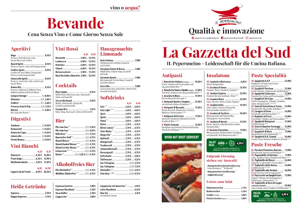 Menu_Il Peperoncino Höchstadt / Aisch_Höchstadt_image_2