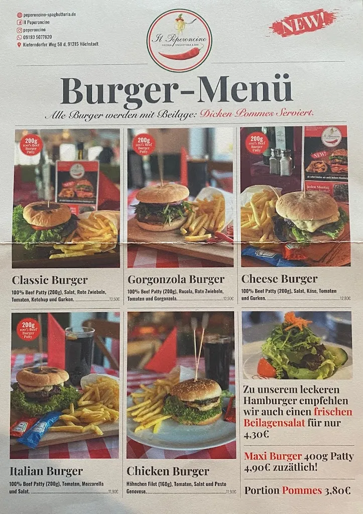 Menu_Il Peperoncino Höchstadt / Aisch_Höchstadt_image_3