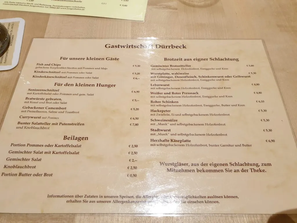 Menu_Dürrbeck Robert_Höchstadt_immagine_3