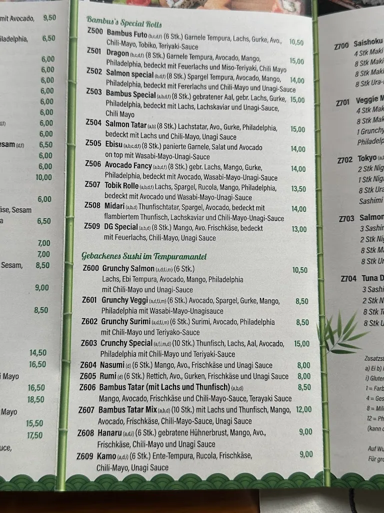 Menü_Asia Haus Bambus_Höchstadt_Bild_2