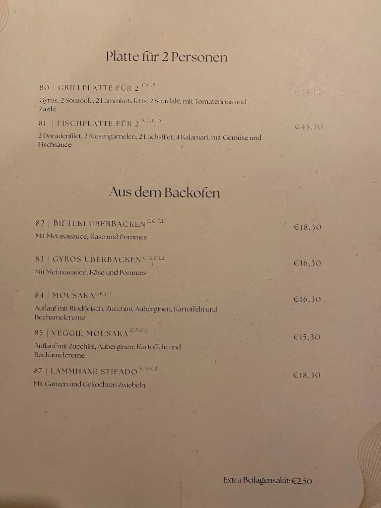 Menu_Restaurant Nefeli_Höchstadt_immagine_3