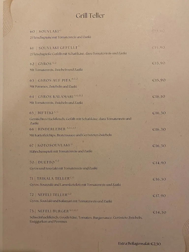Menu_Restaurant Nefeli_Höchstadt_immagine_4