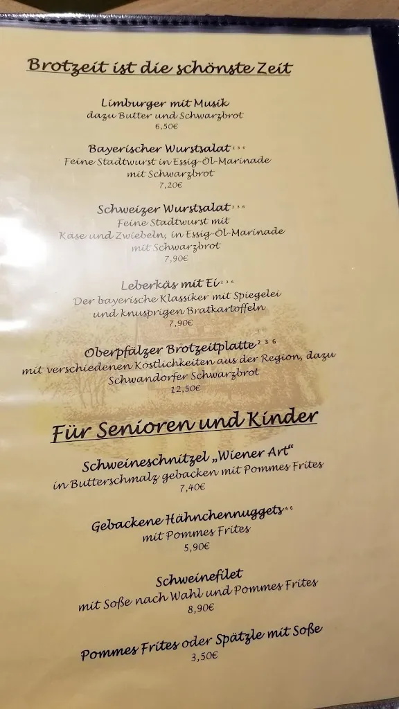 Menu_Gasthof Baier_Schwandorf_immagine_1
