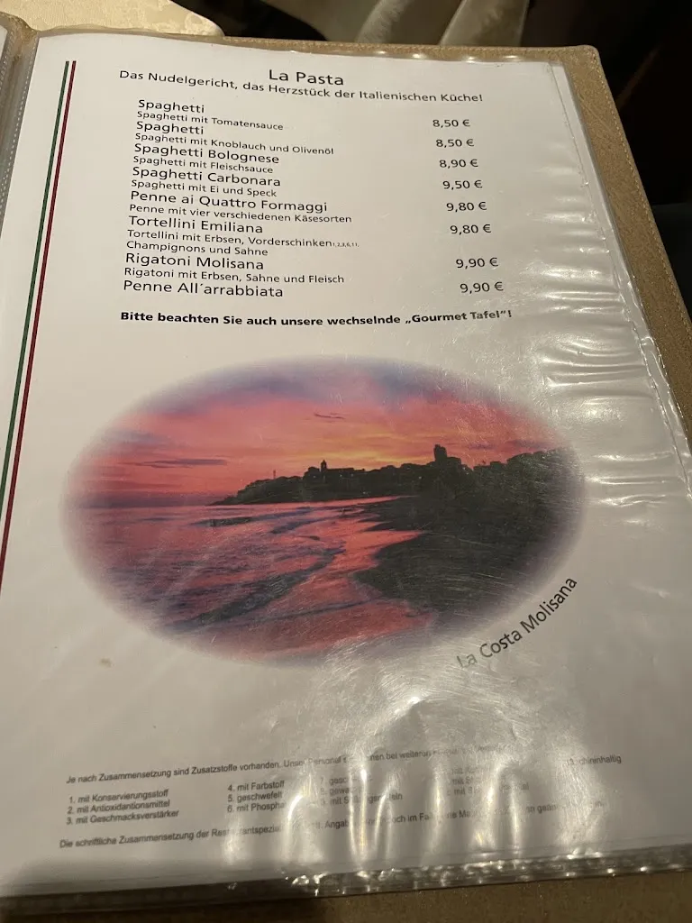 Menu_Ristorante Pizzeria La Molisana Enrico Melaragno_Holzkirchen_image_1