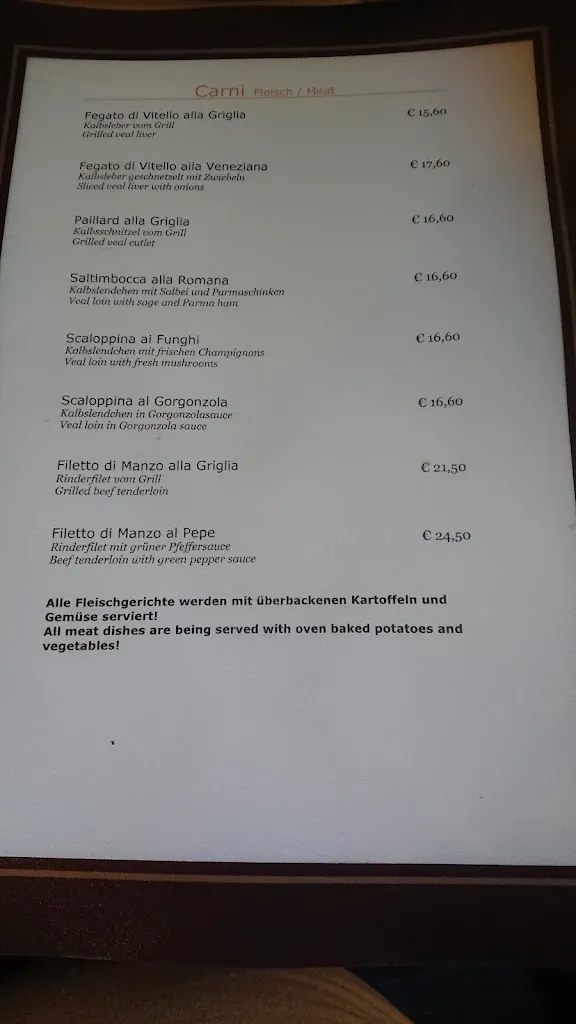 Menu_Restaurant Da Franco_Holzkirchen_immagine_2