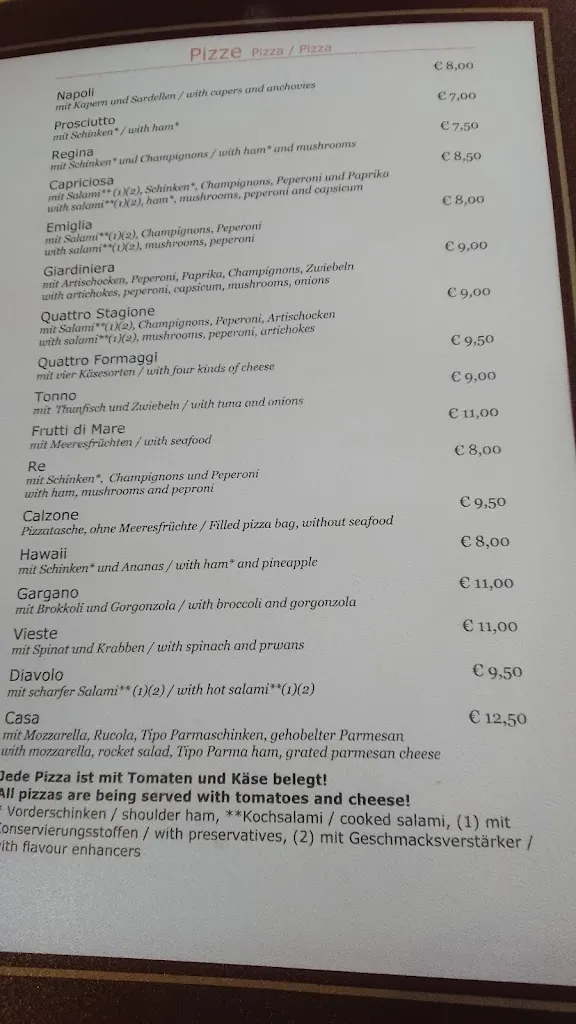 Menu_Restaurant Da Franco_Holzkirchen_immagine_3