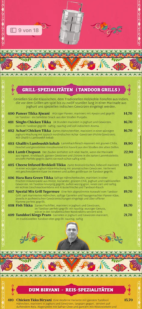 Menu_Restaurant Dhaba | Indisches Restaurant Holzkirchen_Holzkirchen_immagine_3