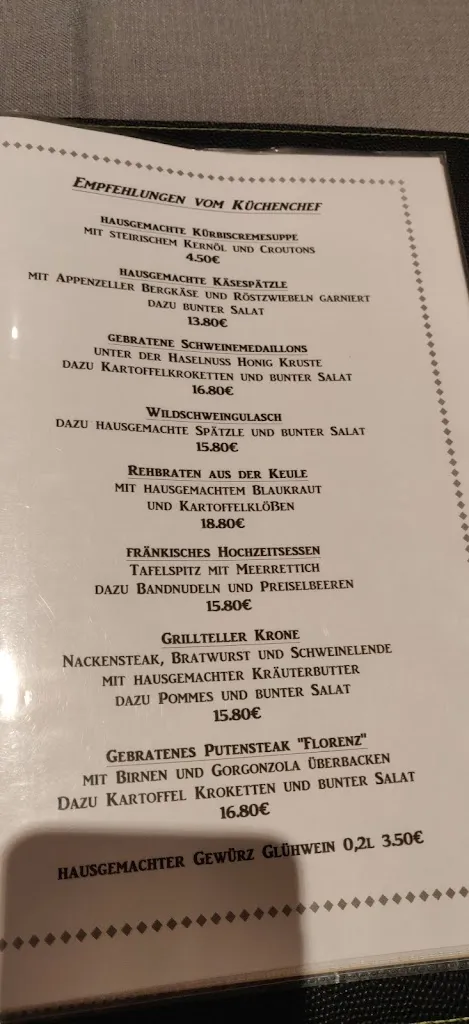 Menu_Gaststätte Zur Krone_Holzkirchen_image_3