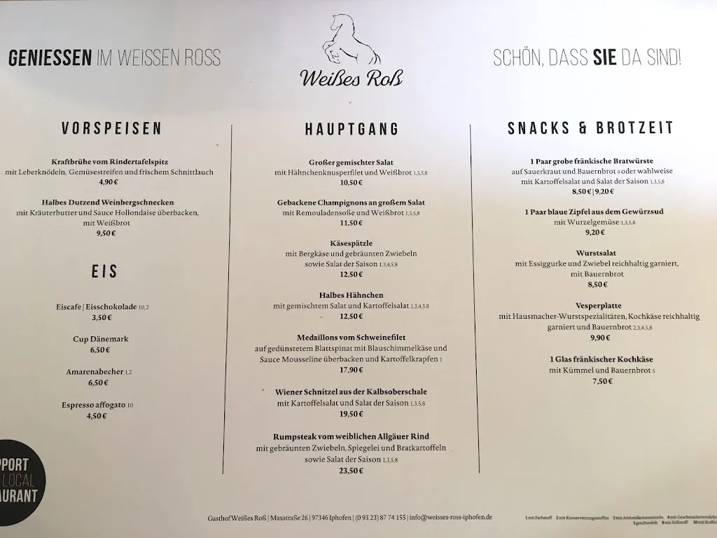 Menu_Weißes Ross_Iphofen_immagine_2