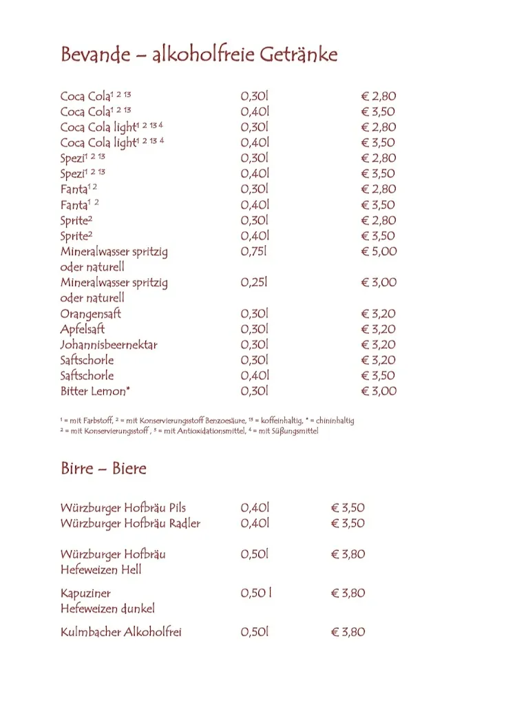 Menu_Pizzeria Ristorante Da Mariella_Iphofen_image_2