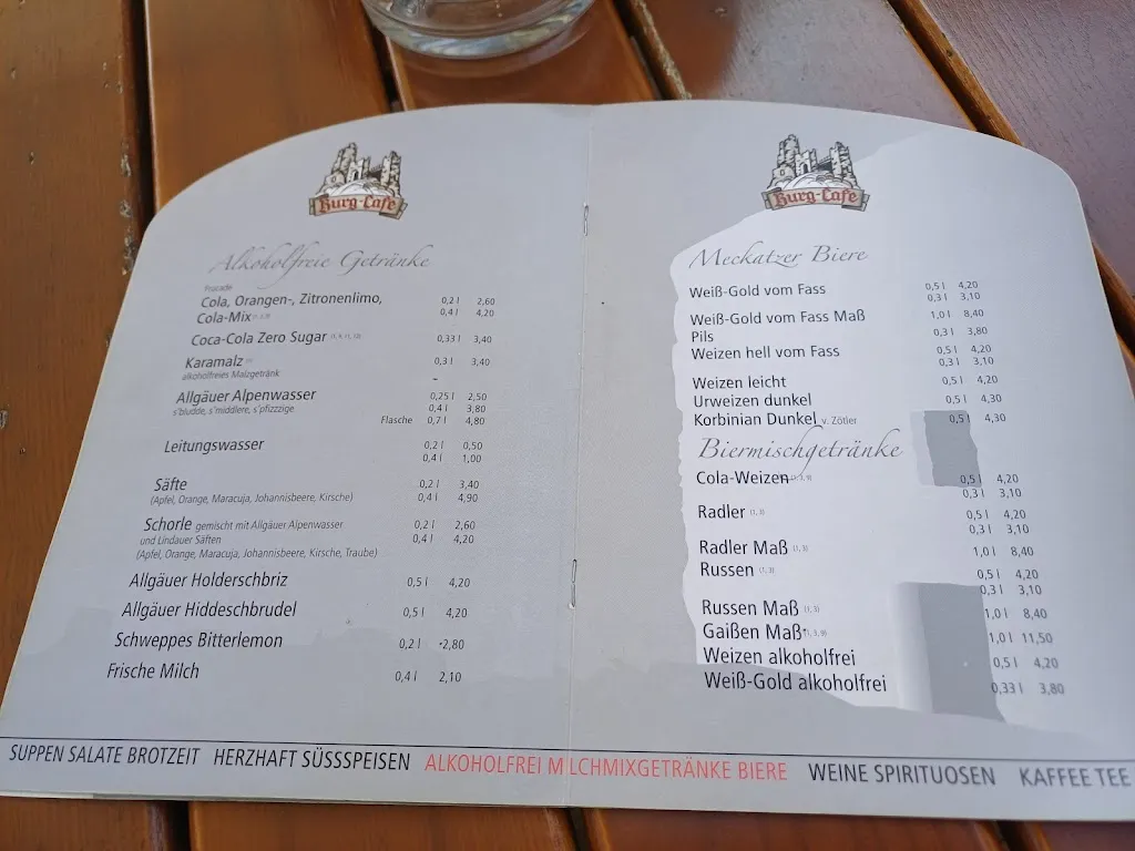 Menu_Burg-Café Werdenstein_Allgäu_image_1
