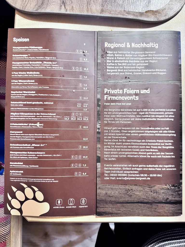 Menu_Berghütte Bärenfalle_Allgäu_image_4