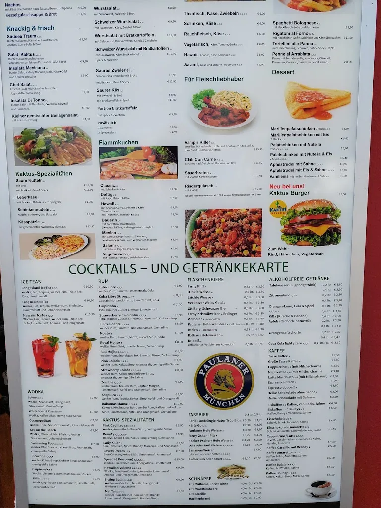 Menu_Cafe und Bistro Kaktus_Aulendorf_immagine_1