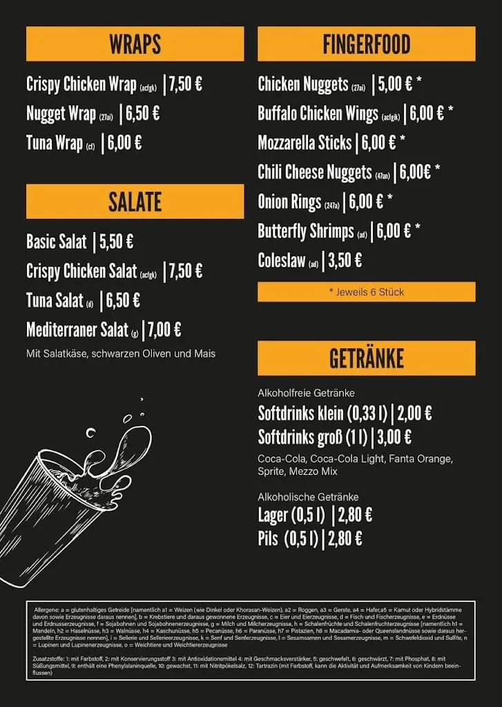 Menu_UNCLE SAM'S Burger_Tirschenreuth_image_4