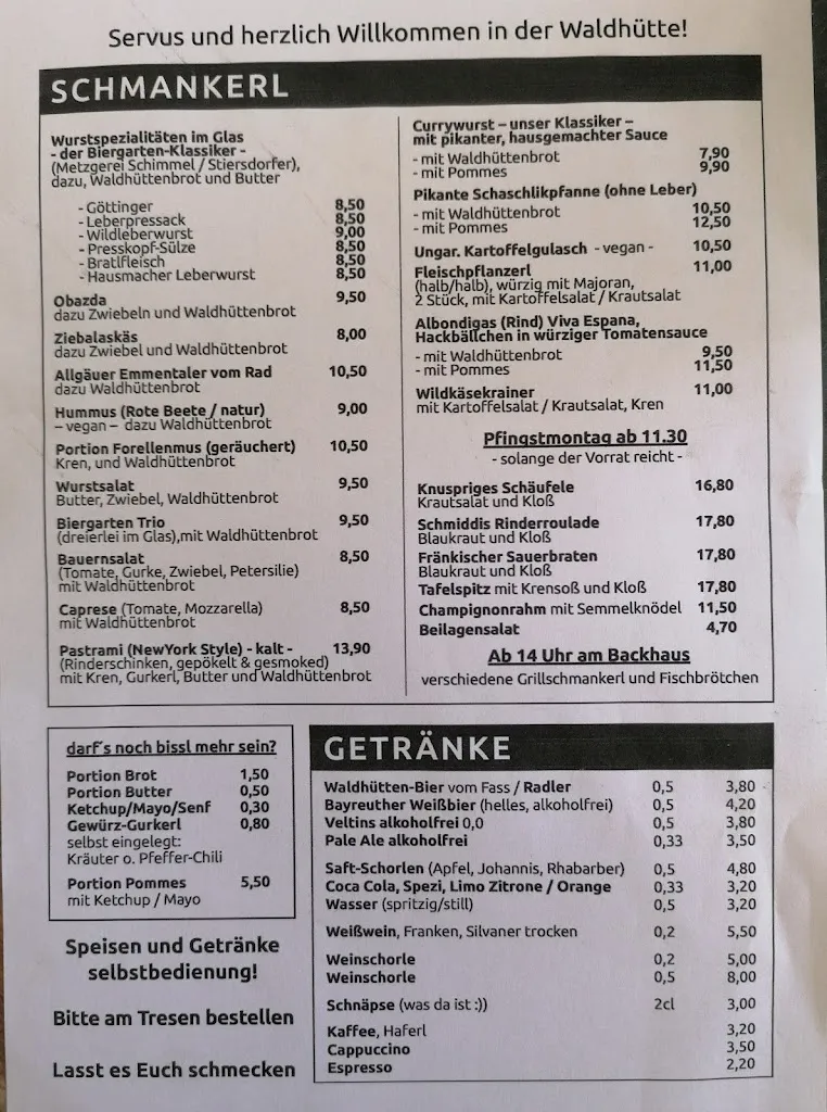 Menu_Waldhütte - HR Genussgesellschaft mbH_Eckersdorf_immagine_2