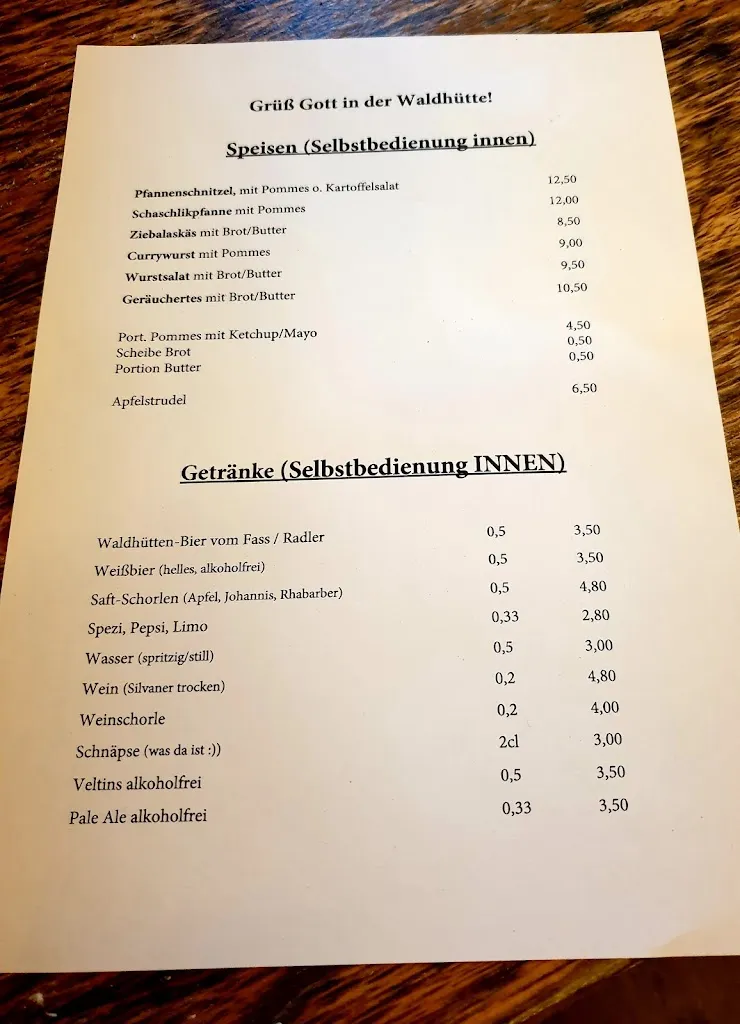 Menu_Waldhütte - HR Genussgesellschaft mbH_Eckersdorf_immagine_3