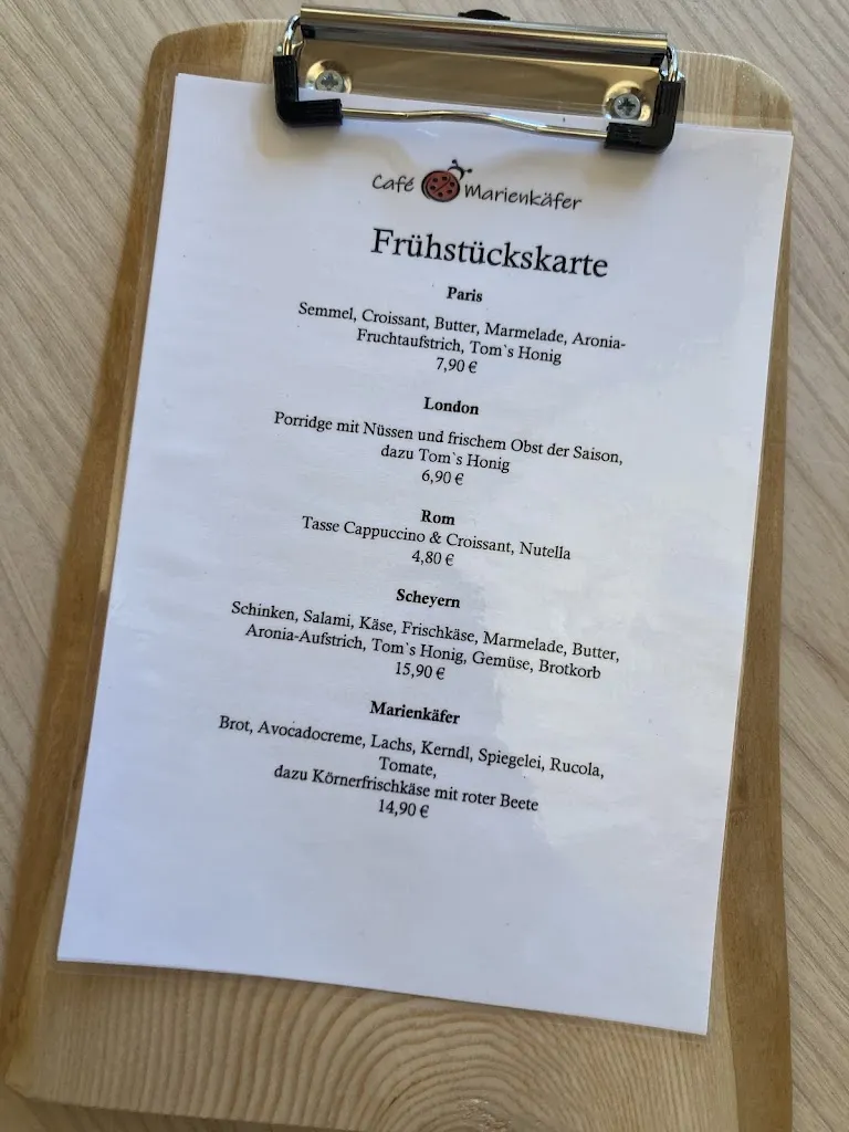 Menu_Café Marienkäfer_Scheyern_image_1